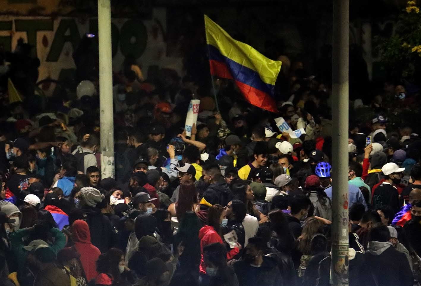 Paro nacional Colombia 15 de mayo / Manifestación en Los Héroes