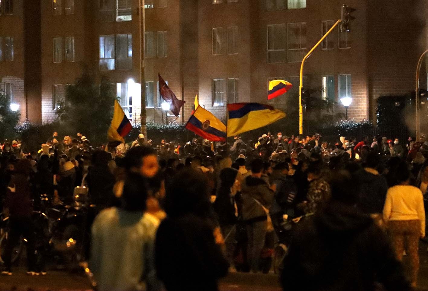 Enfrentamiento en el Portal Las Américas