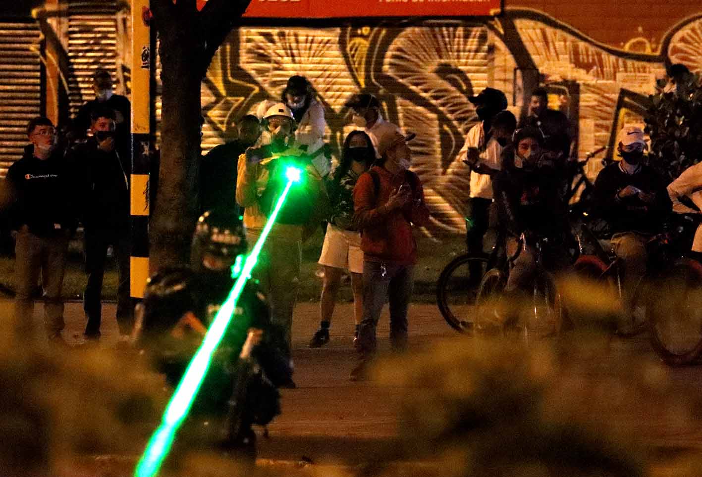 Enfrentamiento en el Portal Las Américas