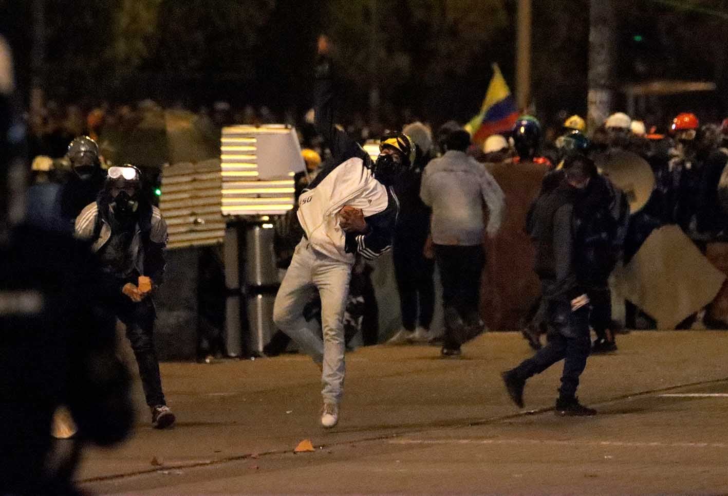 Enfrentamiento en el Portal Las Américas