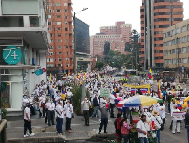 Bogotá marcha paz