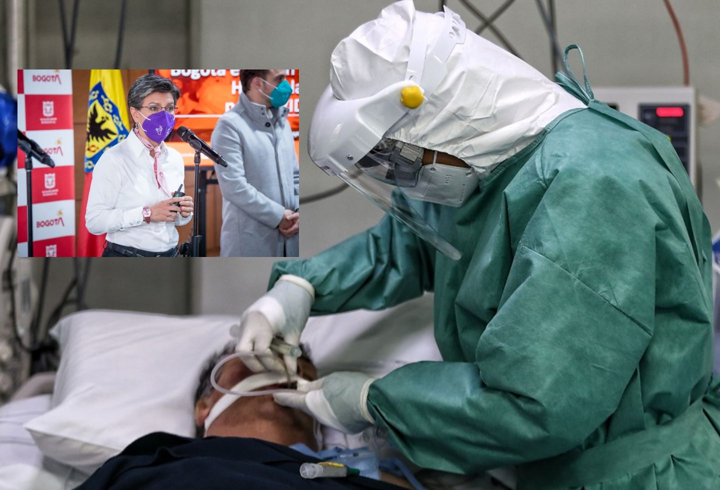 Ocupación UCI en Bogotá hoy