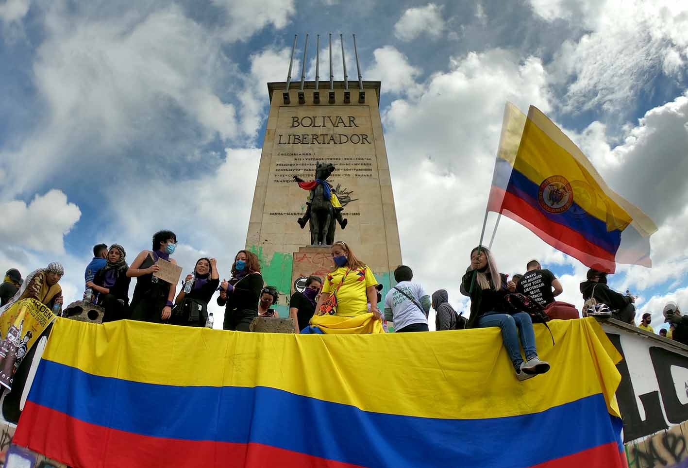Protestas 19 de mayo en Bogotá/ paro nacional en Colombia 19 de mayo