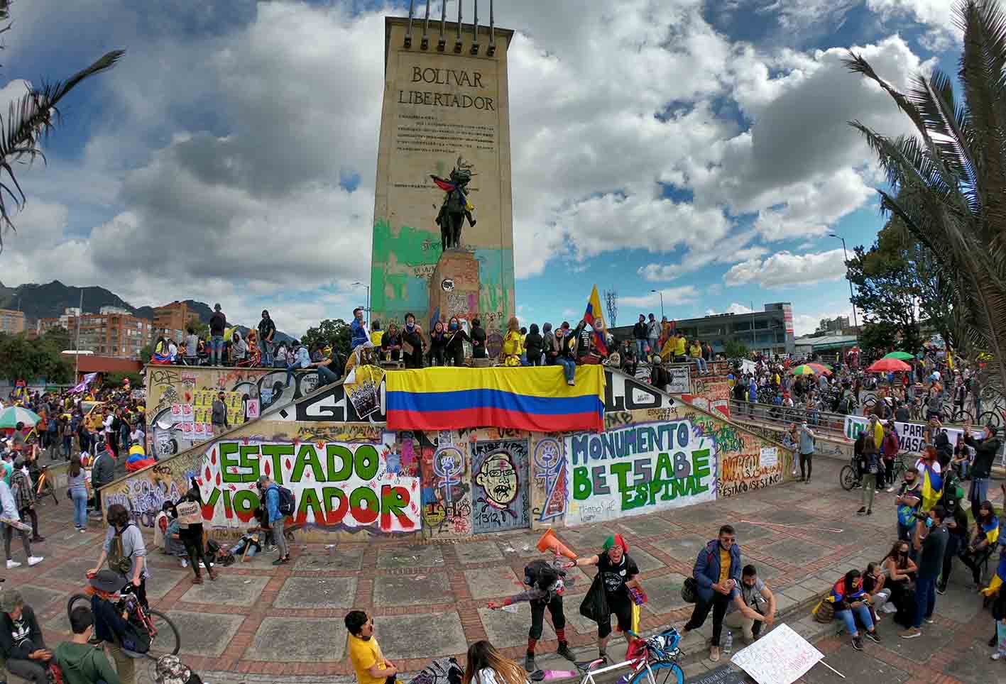 Protestas 19 de mayo en Bogotá/ paro nacional en Colombia 19 de mayo