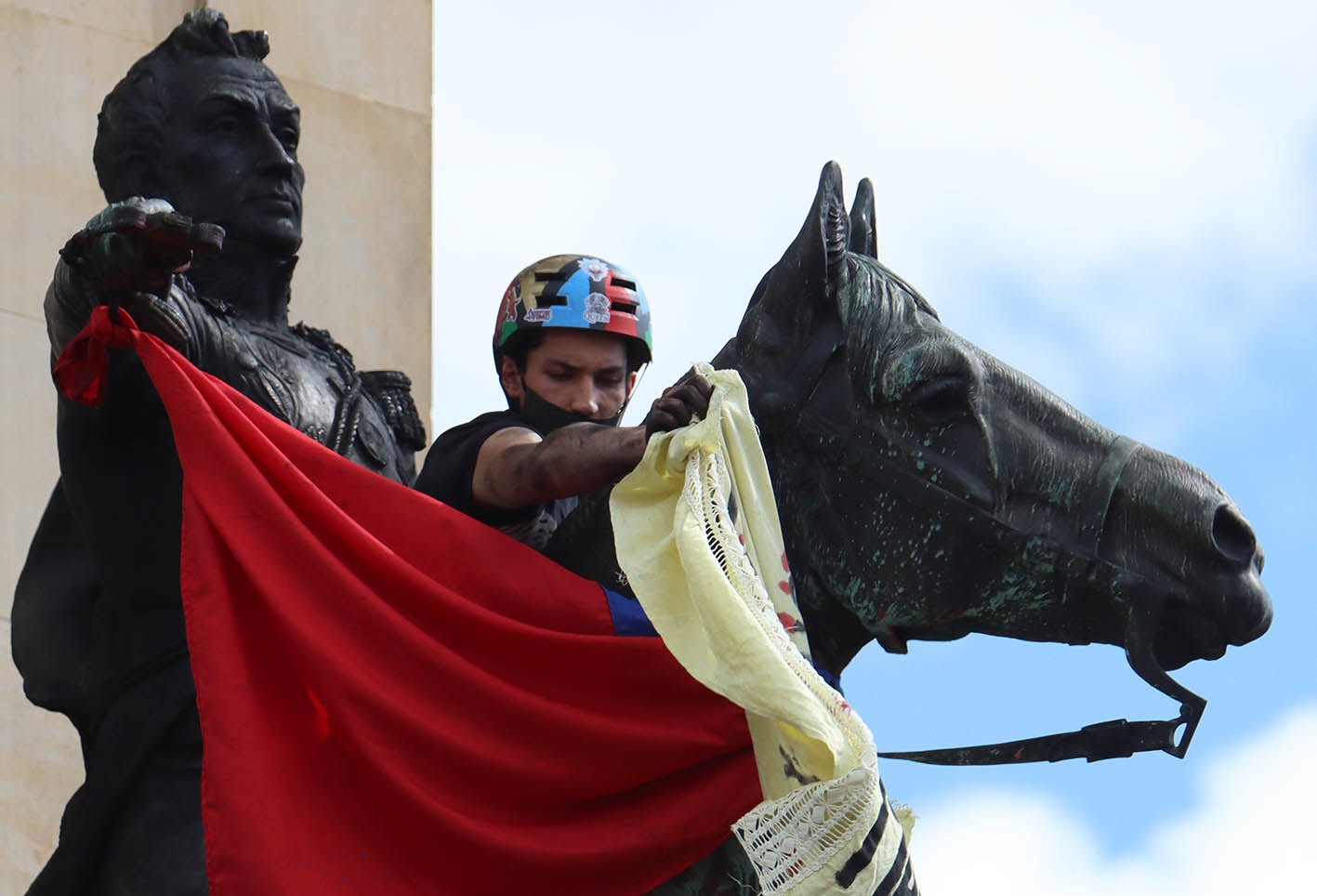 Protestas 19 de mayo en Bogotá/ paro nacional en Colombia 19 de mayo