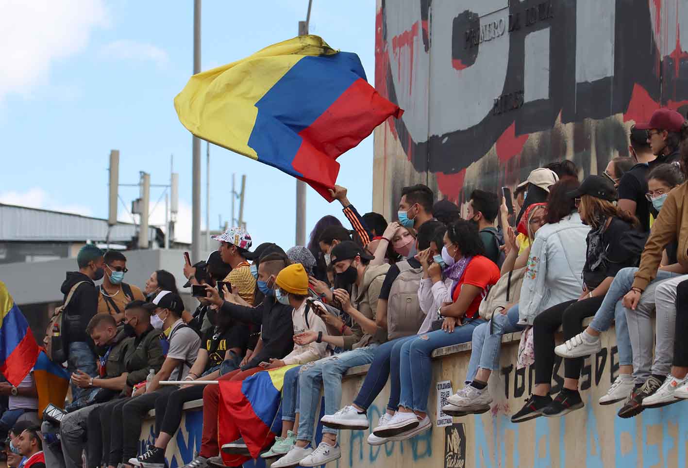 Protestas 19 de mayo en Bogotá/ paro nacional en Colombia 19 de mayo