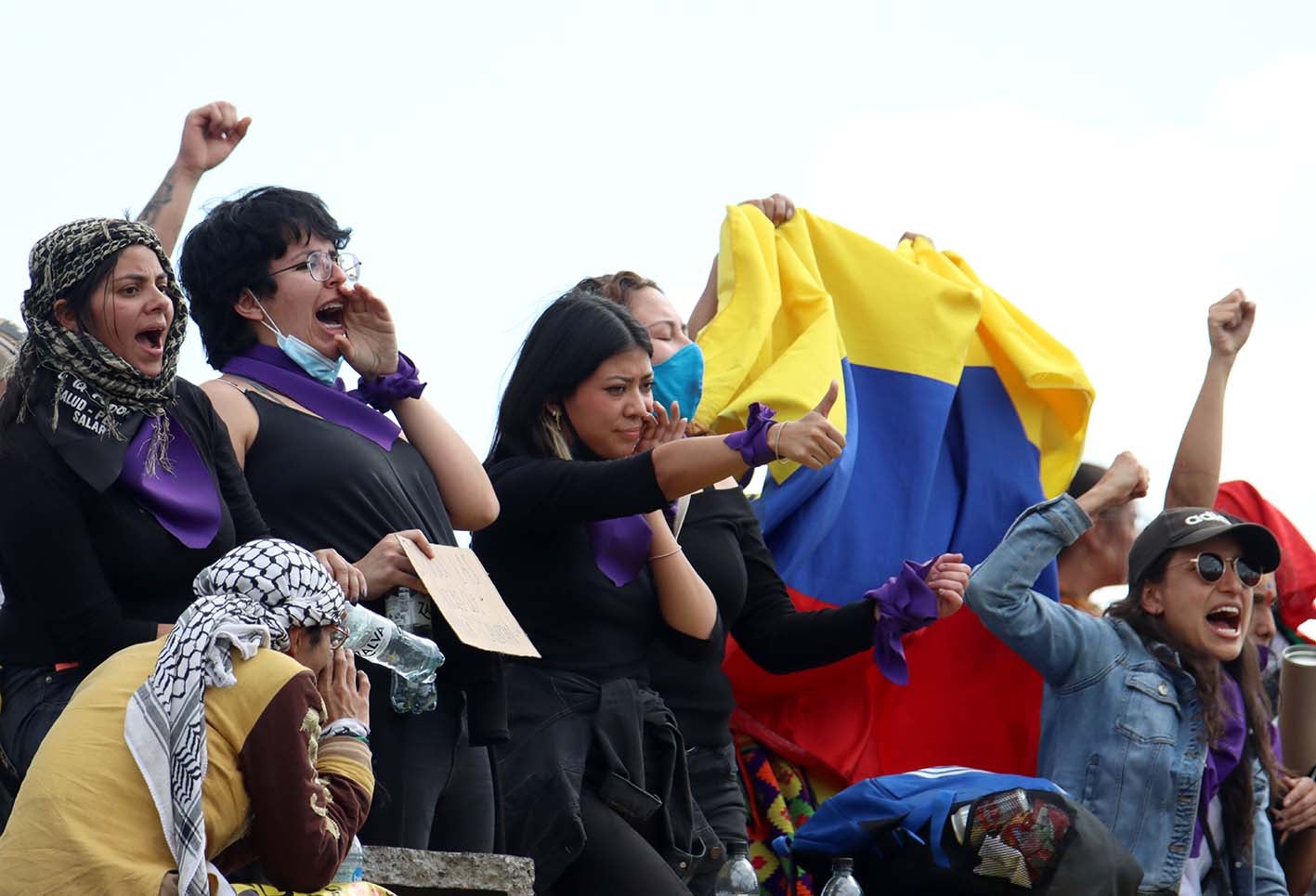 Protestas 19 de mayo en Bogotá/ paro nacional en Colombia 19 de mayo