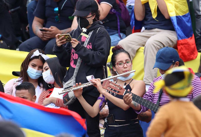 Protestas 19 de mayo en Bogotá/ paro nacional en Colombia 19 de mayo