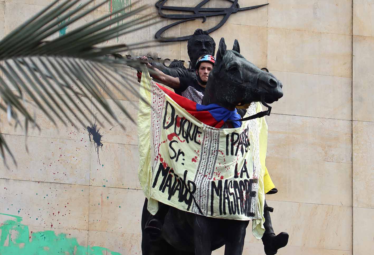 Protestas 19 de mayo en Bogotá/ paro nacional en Colombia 19 de mayo
