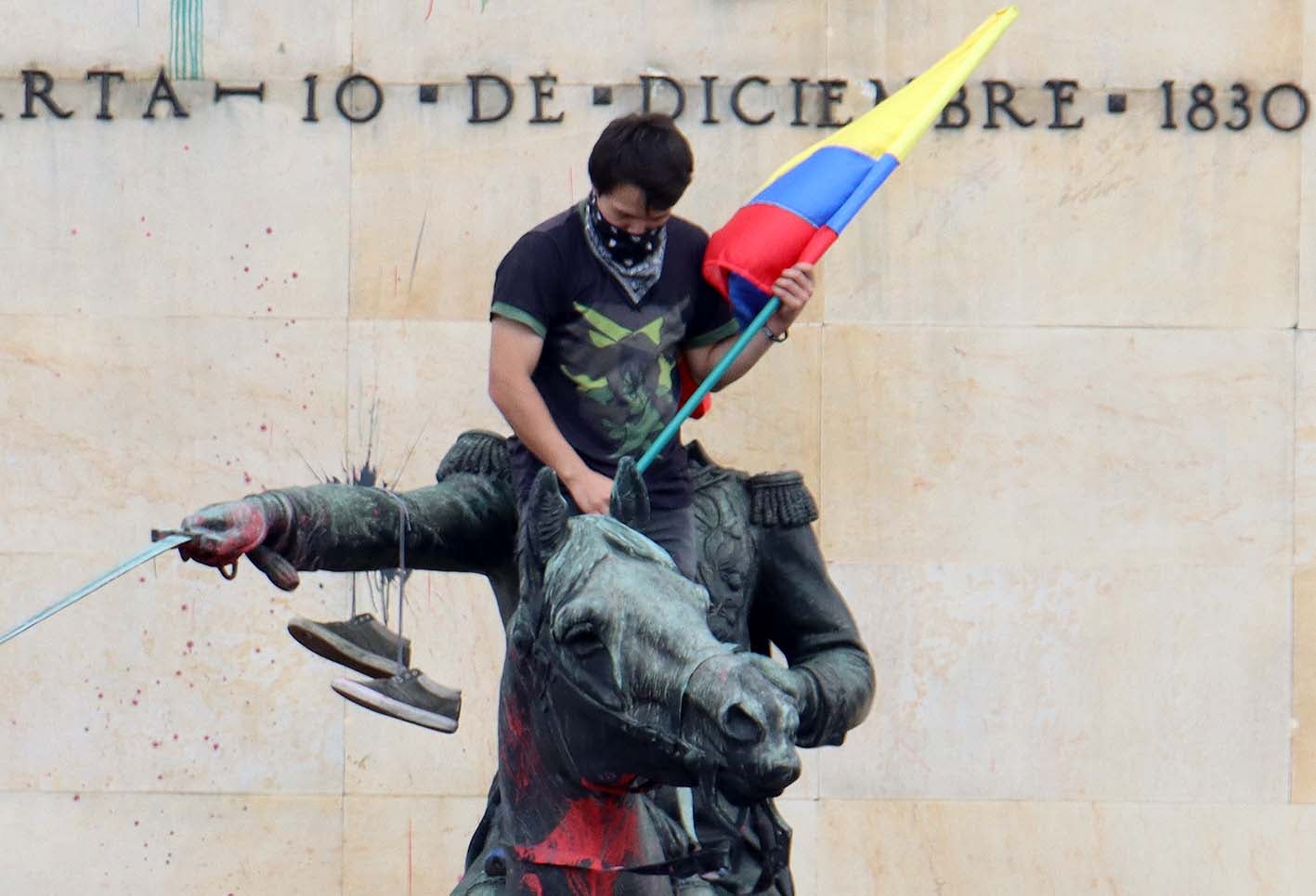 Protestas en Bogotá/Paro nacional el 12 de mayo de 2021