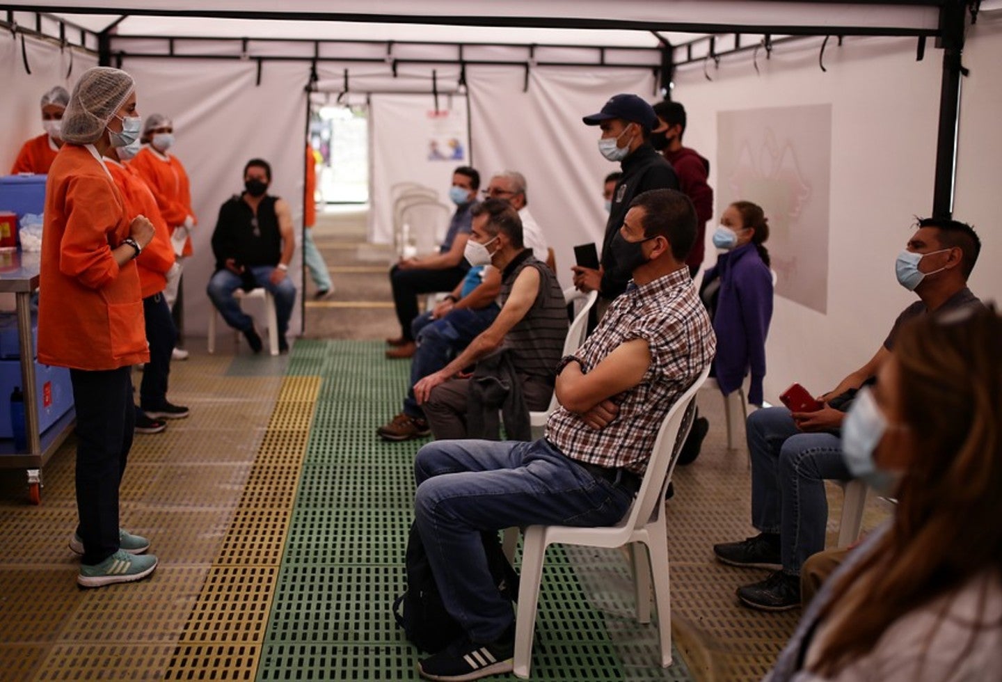 Vacunación covid en Bogotá sin cita previa