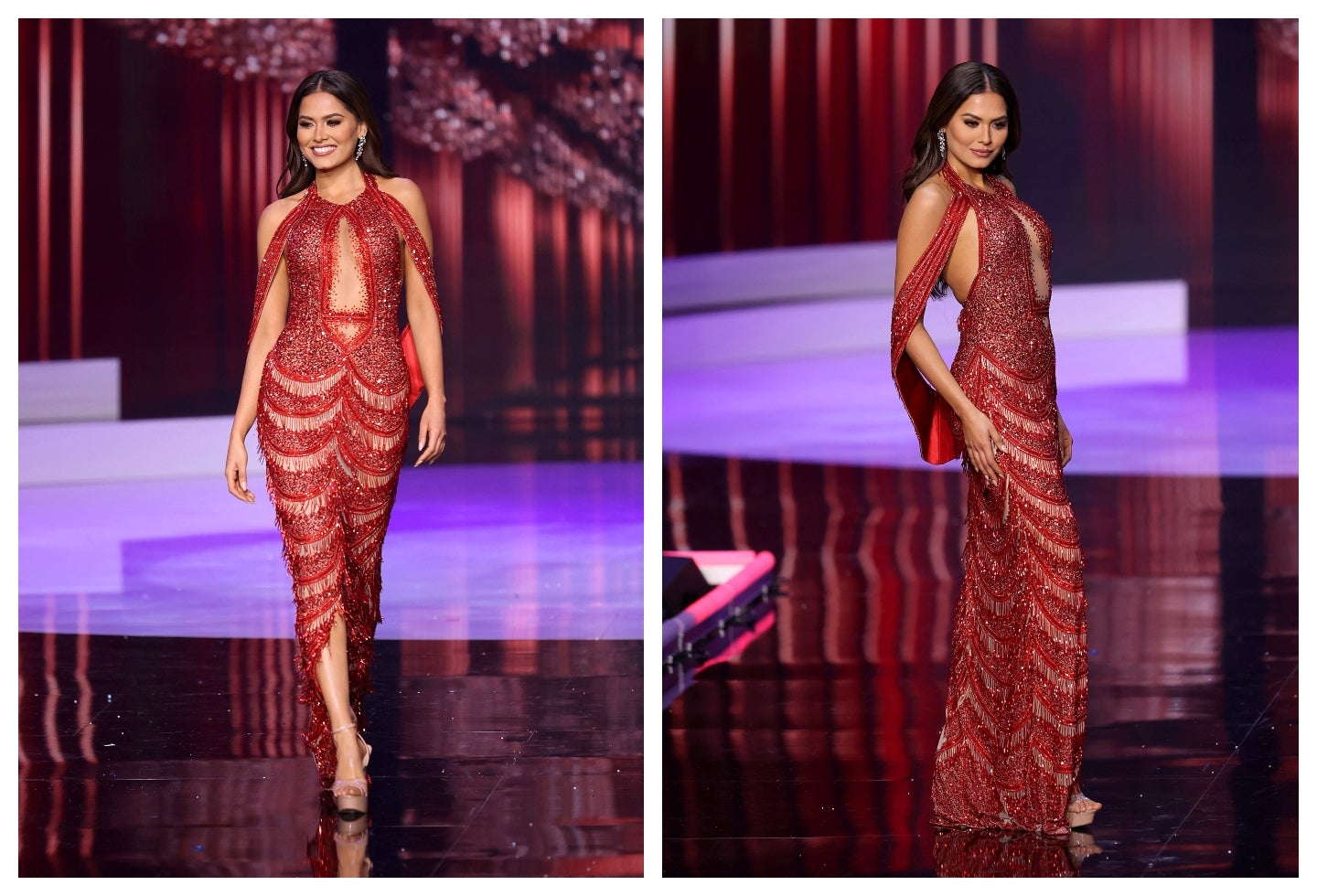 Vestido de Miss México, Andrea Meza, coronada como Miss Universo 2020