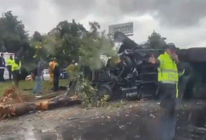 Accidente en la vía Chía-Cajicá dejó varios heridos
