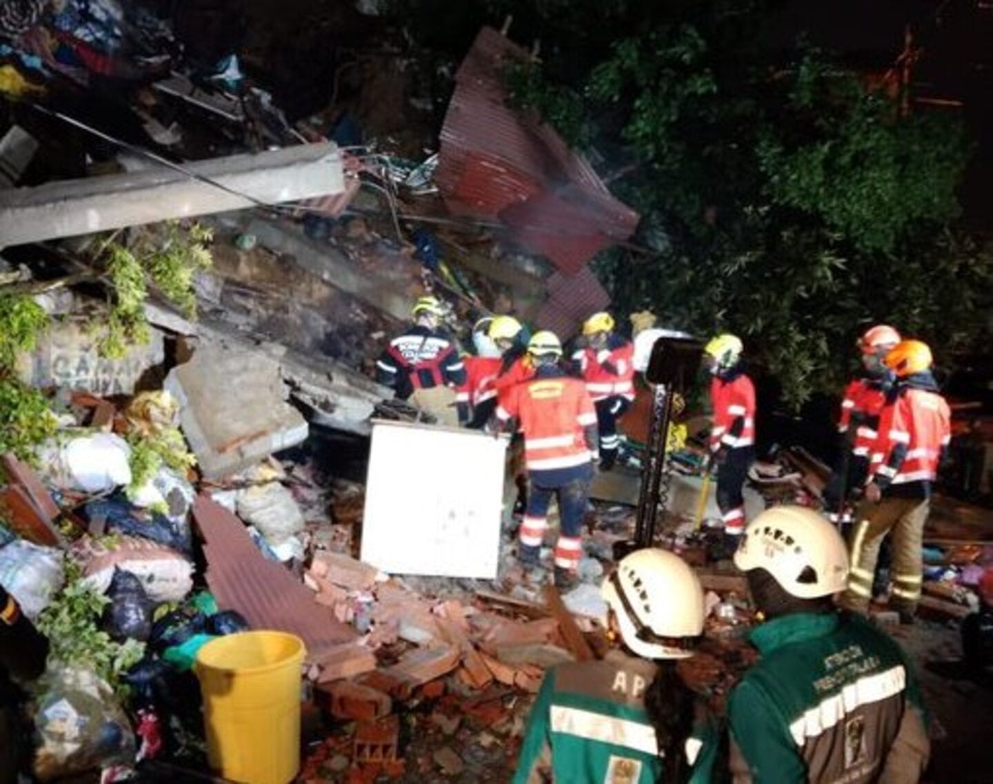 Deslizamiento en Páez, Cauca