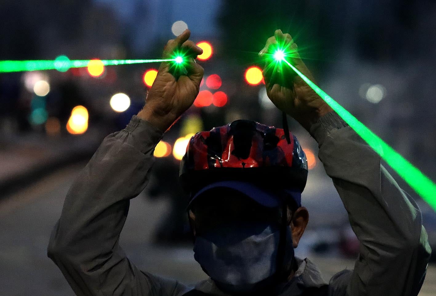 Protestas en Bogotá - Enfrentamientos en Fontibón