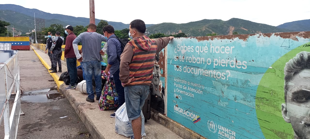 Zona de frontera entre Colombia y Venezuela