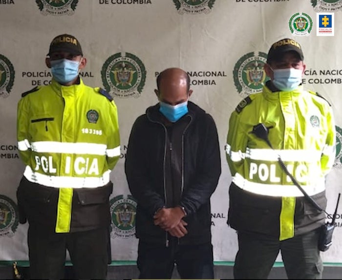 Captura de Juan Manuel Rojas Santamaría