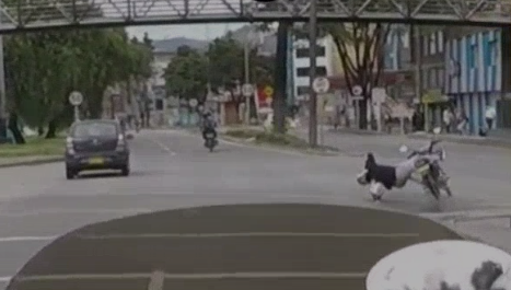 Motociclista baleado en la Avenida Boyacá