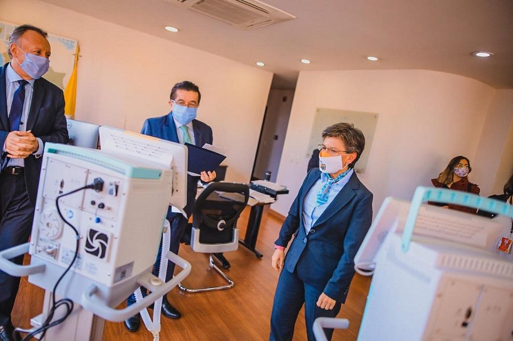 Ventiladores y Claudia López