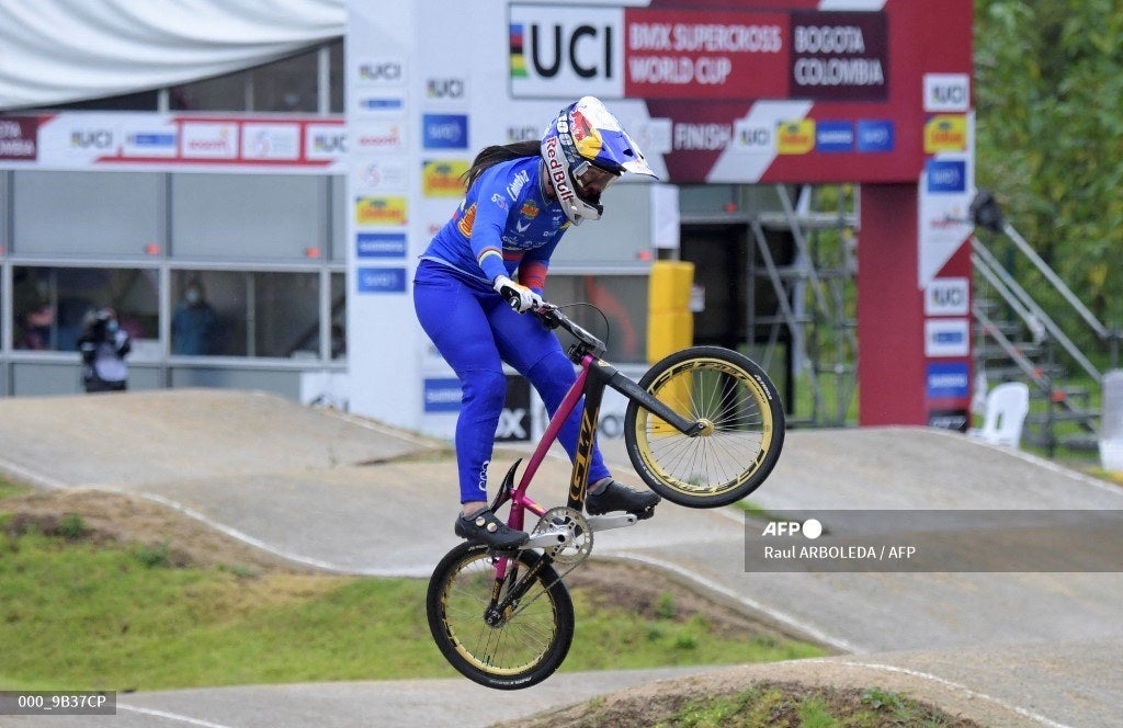 Mariana Pajón, ciclista colombiana