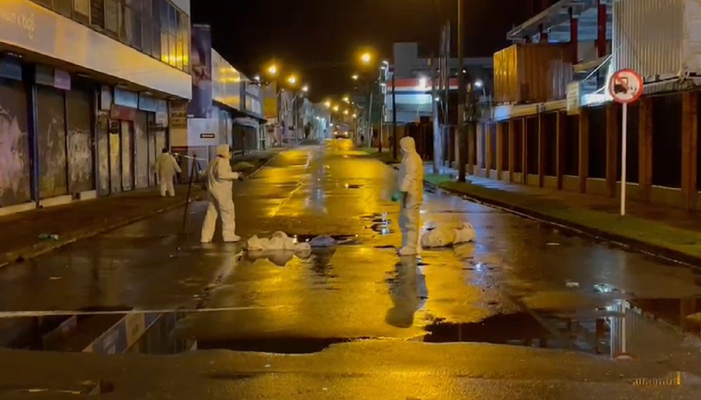 Arrollamiento en Bogotá