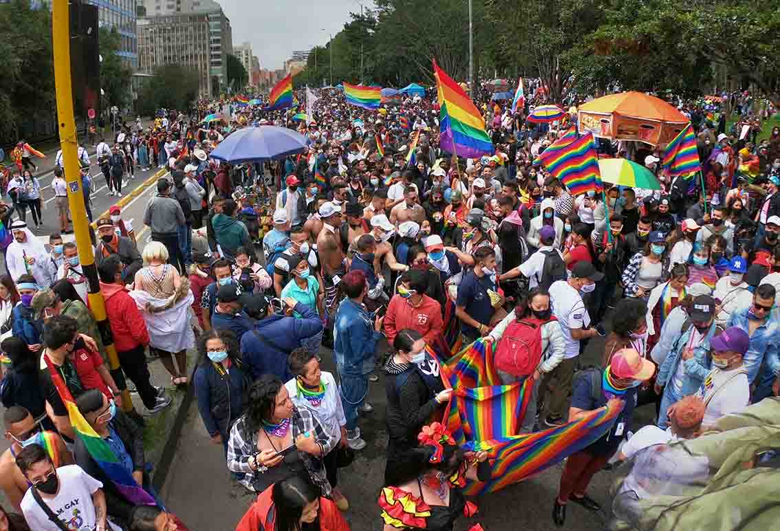 Marcha del Orgullo Gay en Bogotá