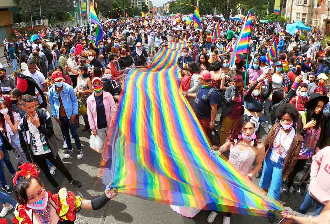 Marcha del Orgullo Gay en Bogotá