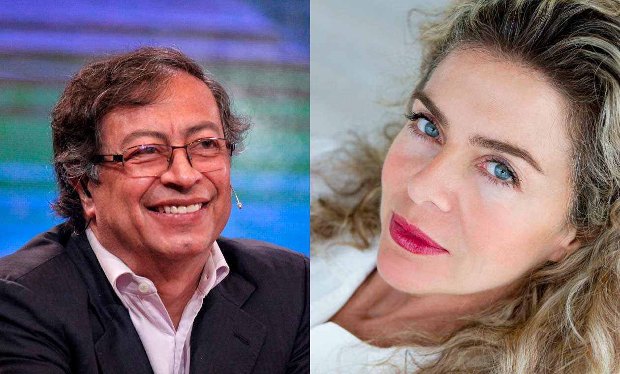 Gustavo Petro y Margarita Rosa de Francisco