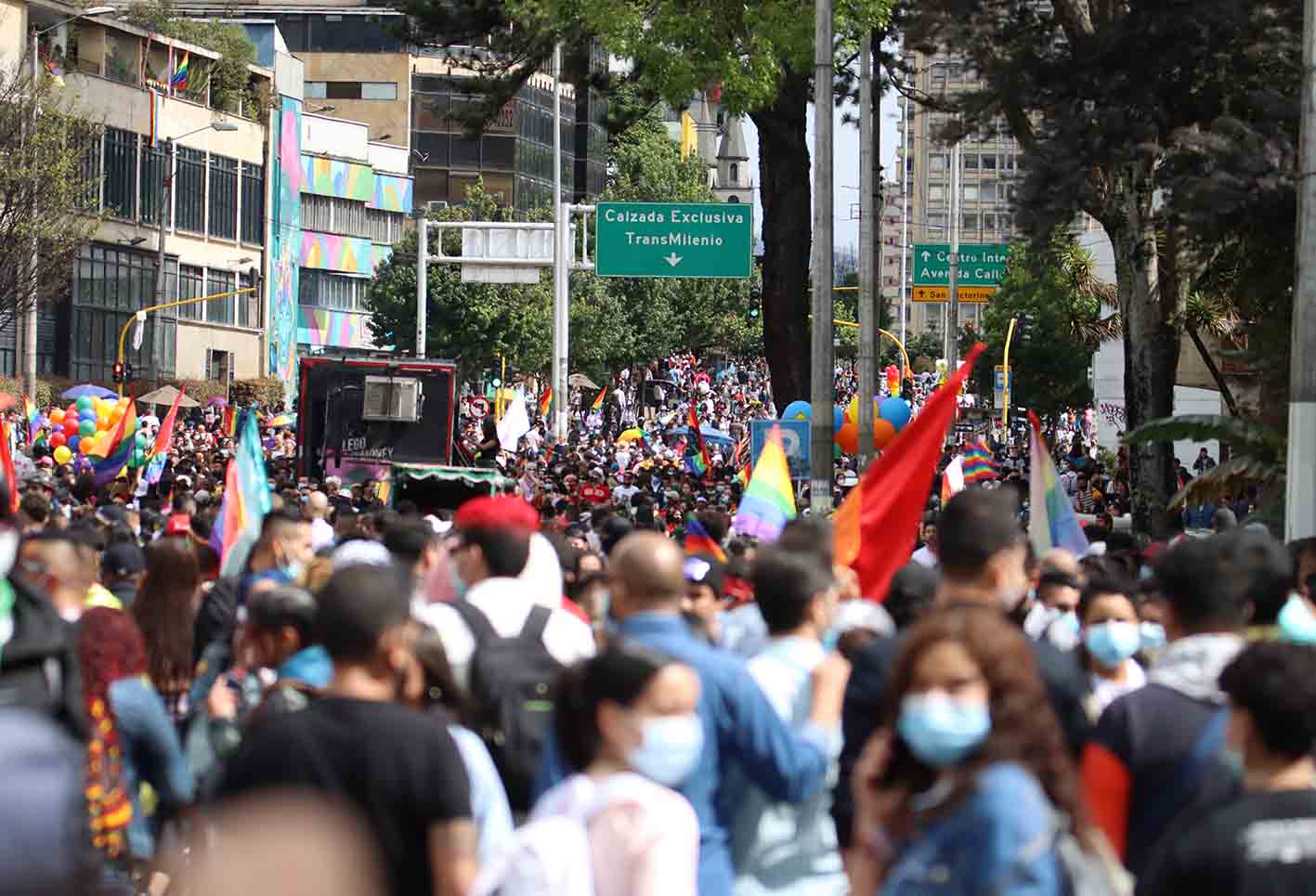 Marcha del Orgullo Gay en Bogotá