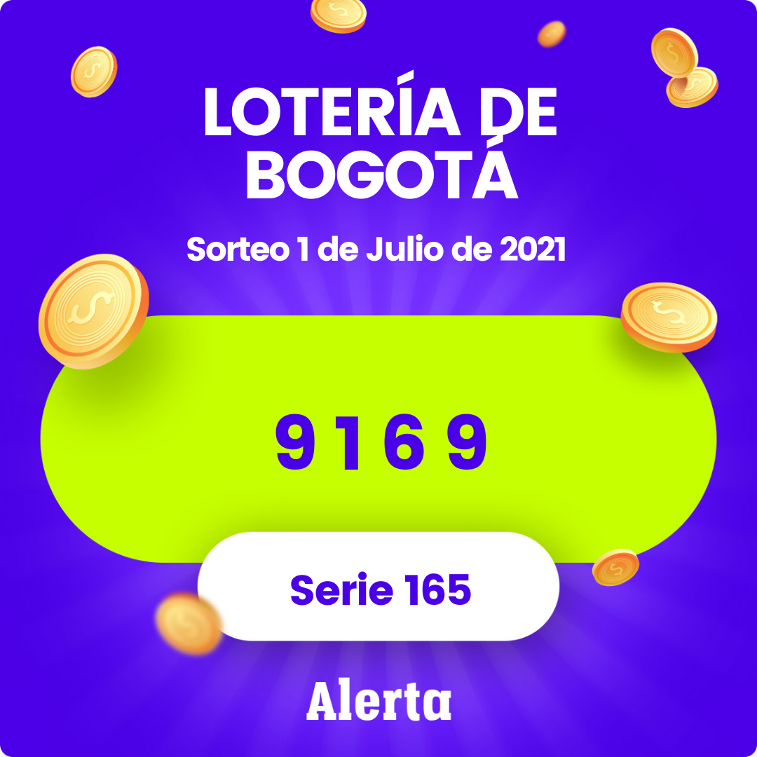 Lotería Bogotá último sorteo