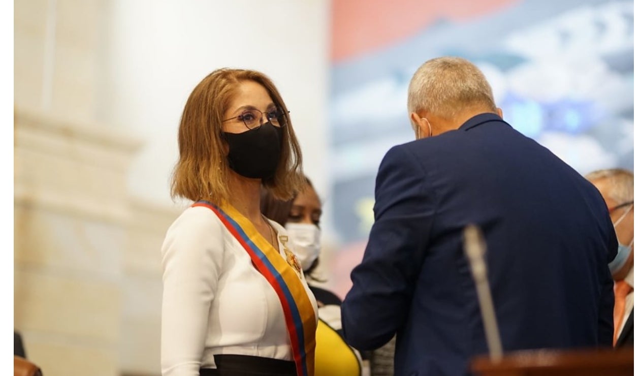 Jennifer Arias, presidenta de la Cámara de Representantes