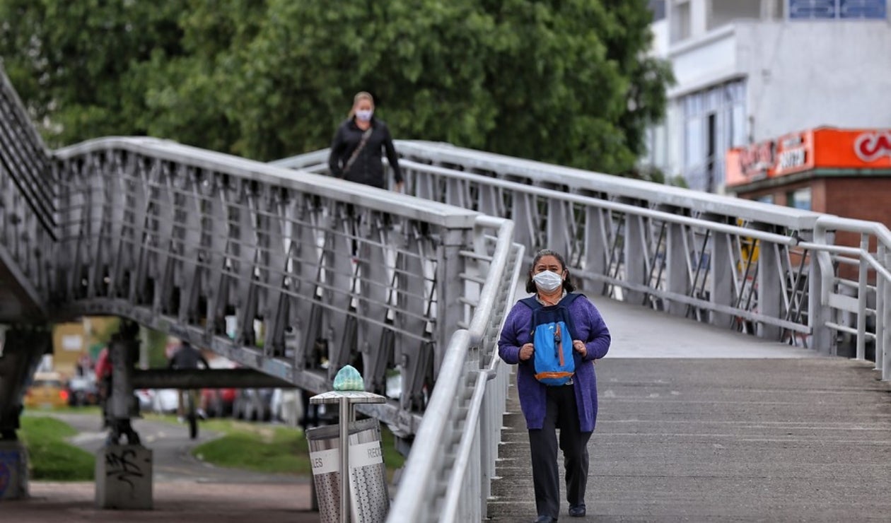 Uso de tapabocas en Bogotá es obligatorio hace más de un año.