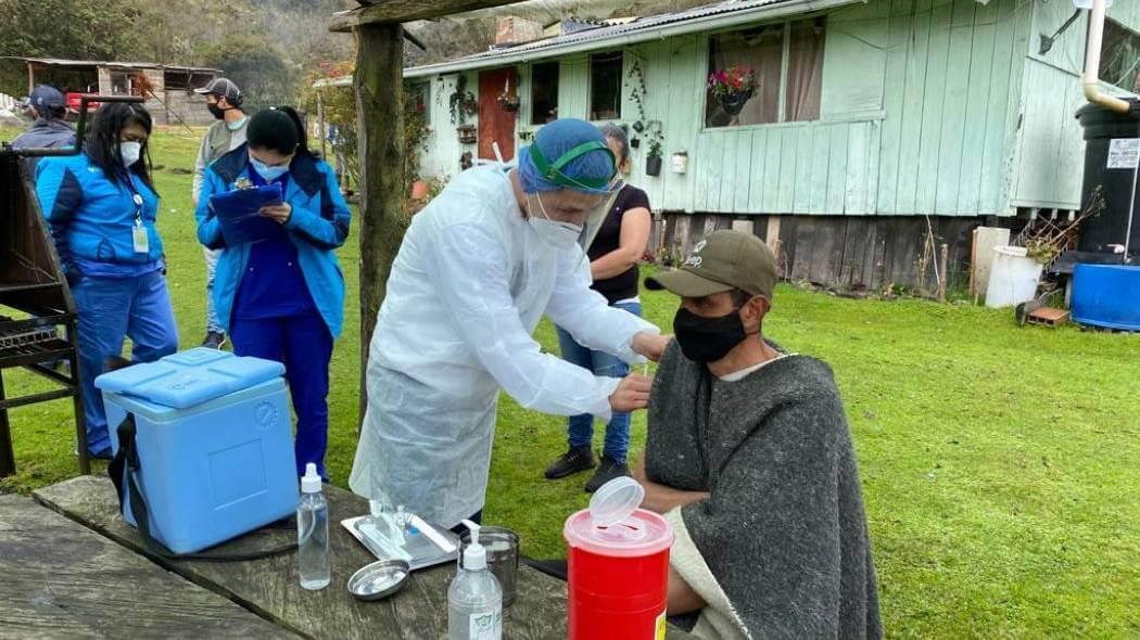 Jornada de vacunación en Bogotá