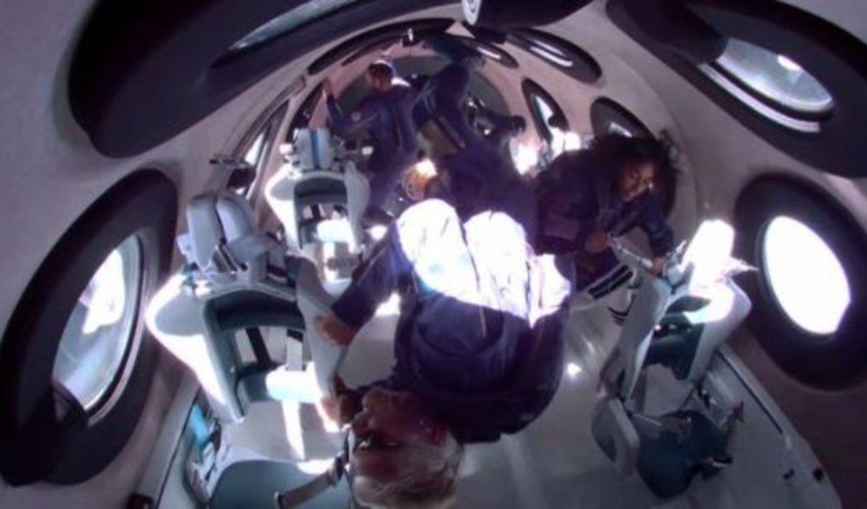 Viaje al espacio de Richard Branson