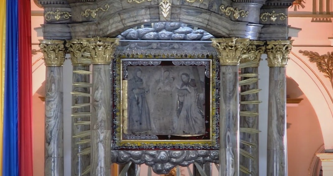 Robo, joyas, Virgen, Chiquinquirá