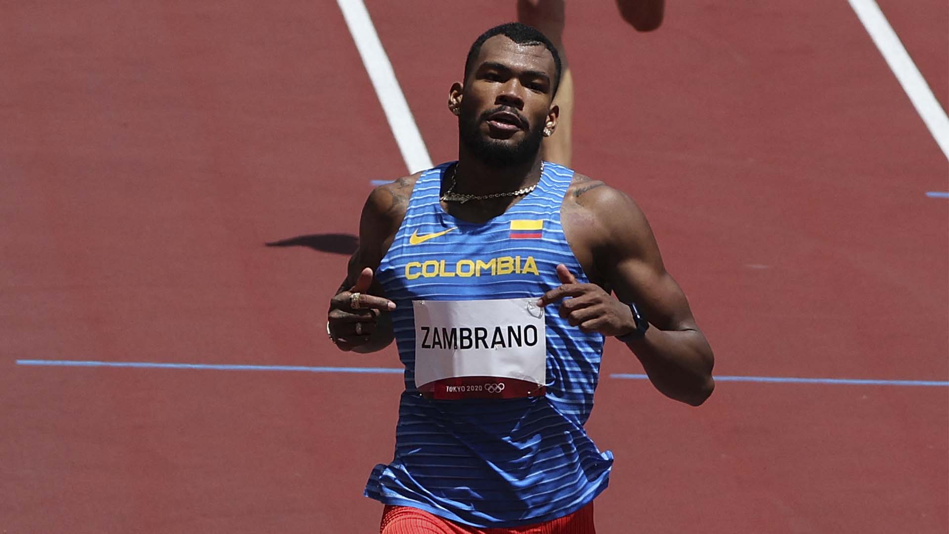 Anthony Zambrano, atleta colombiano