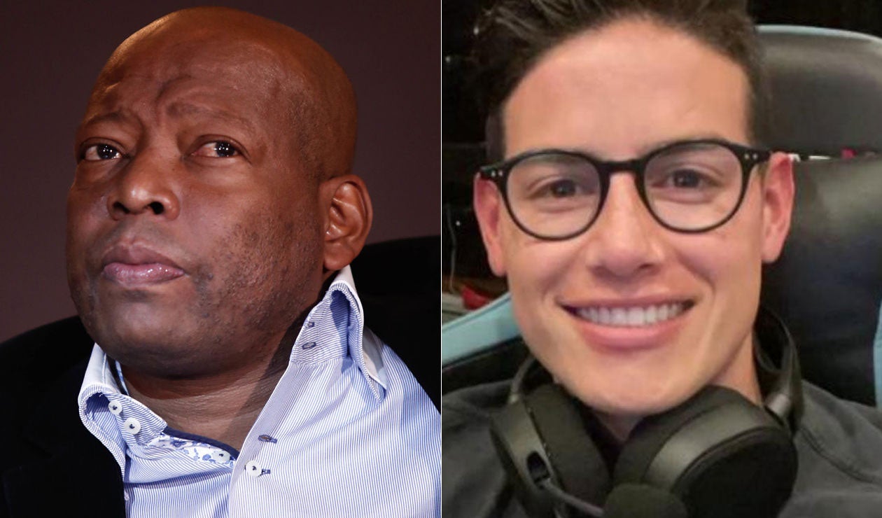 Faustino Asprilla, James Rodríguez, Everton