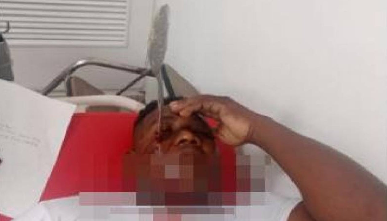 Recibe atención en un centro asistencial