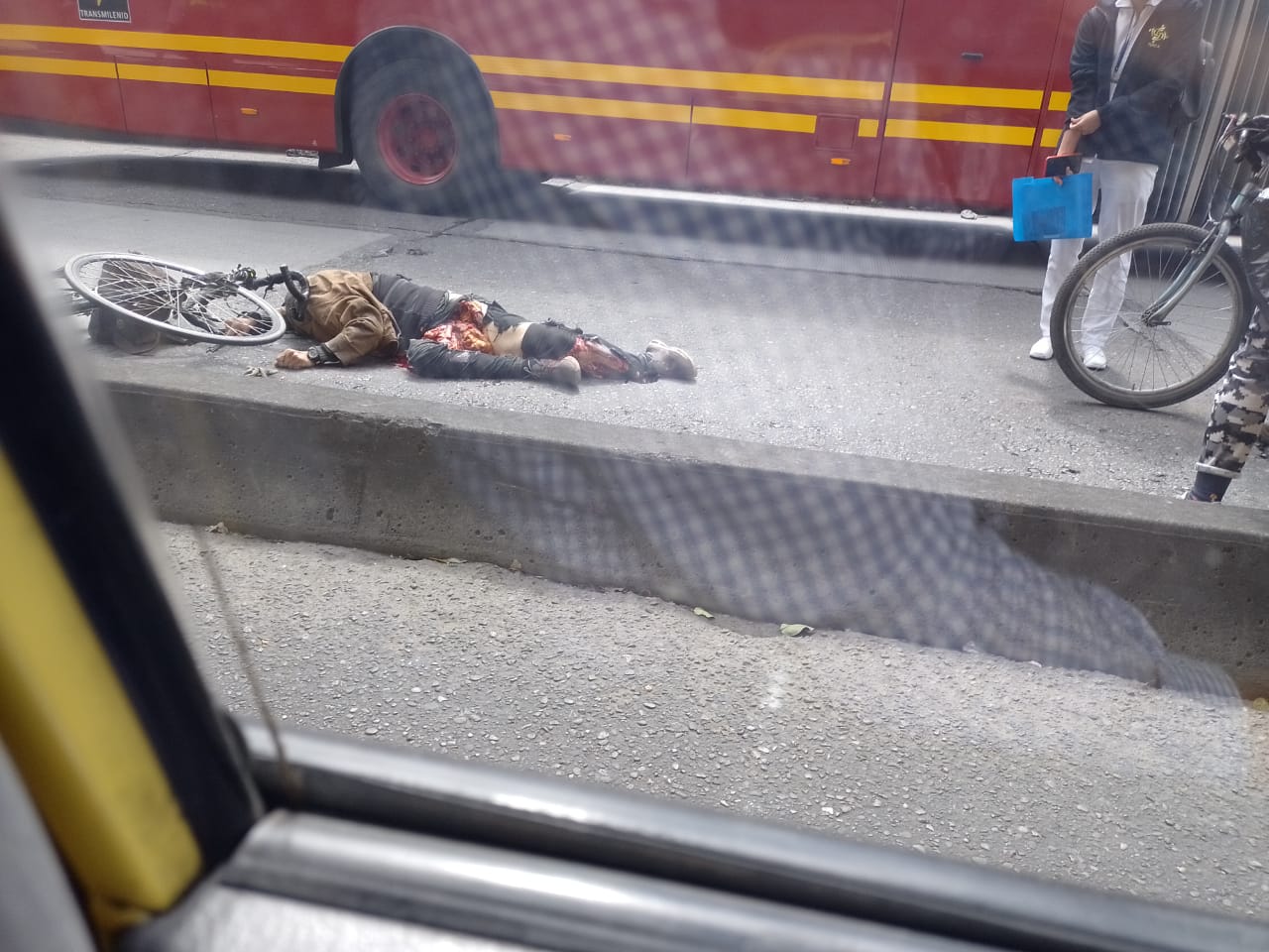 Accidente transmilenio