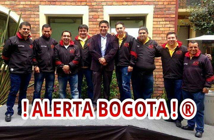 Actual equipo de Alerta Bogotá