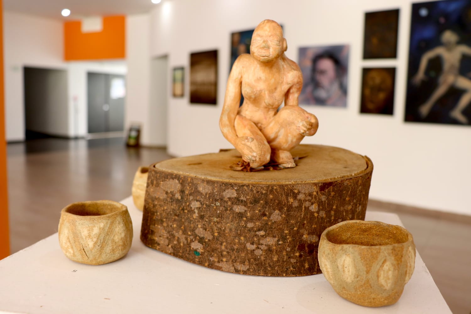 Galería de arte en el Instituto de Turismo de Tenjo