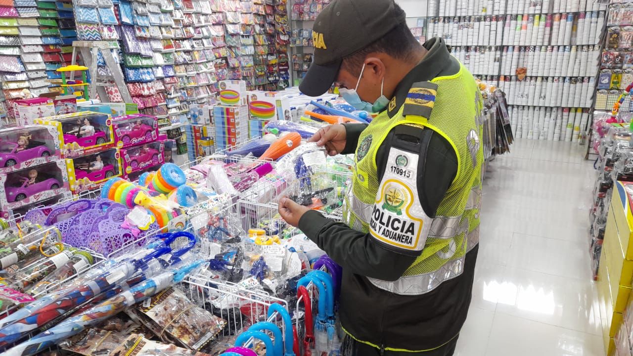 Incautación juguetes