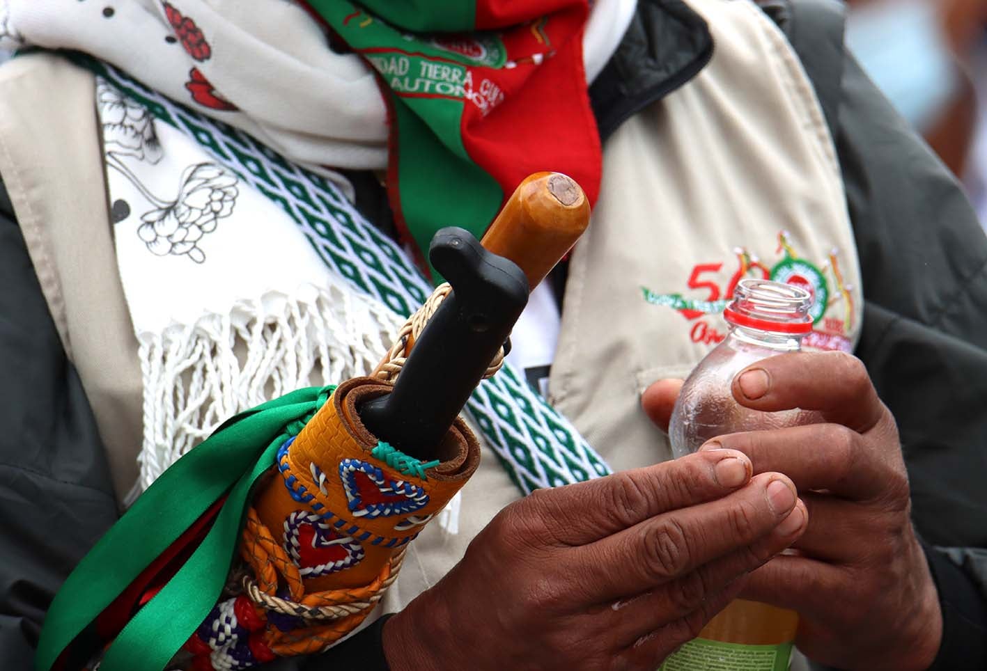 Protestas del paro nacional, en Bogotá.