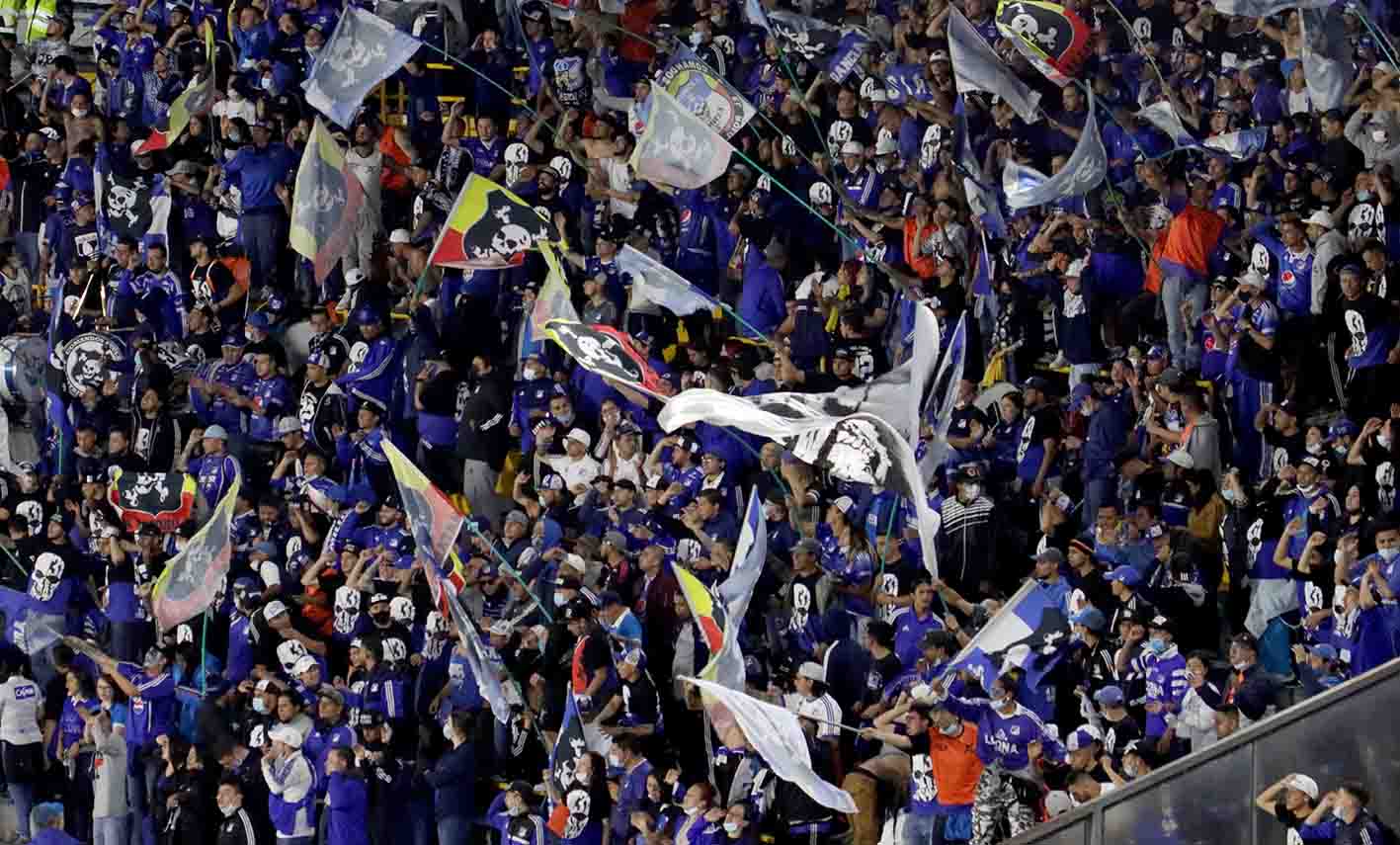 Regreso de hinchas de Millonarios a El Campín.