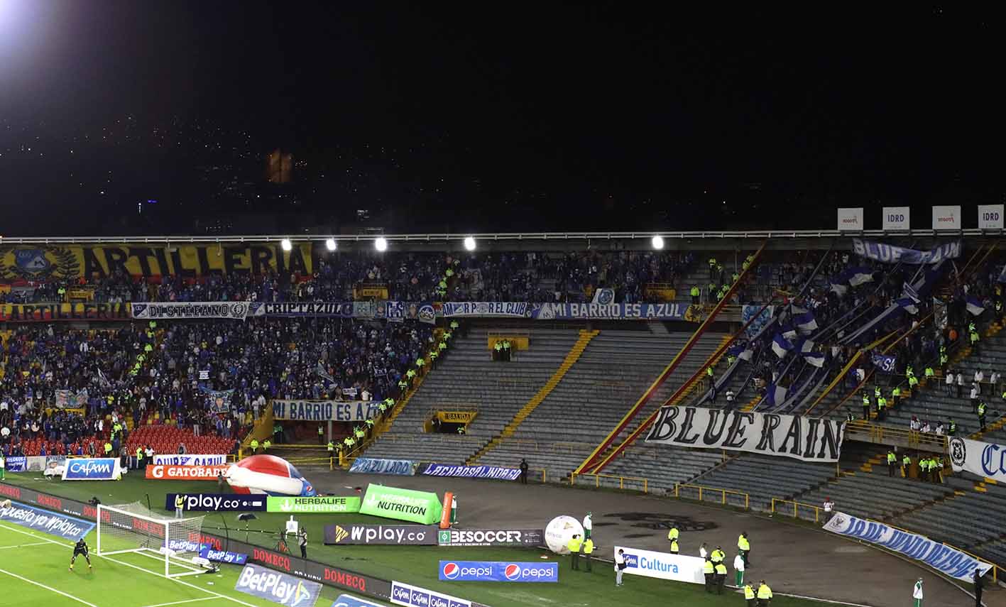 Regreso de hinchas de Millonarios