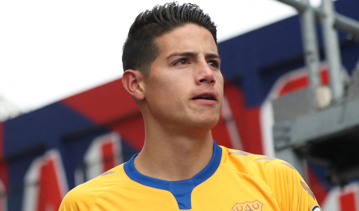 James Rodríguez noticias hoy, Everton