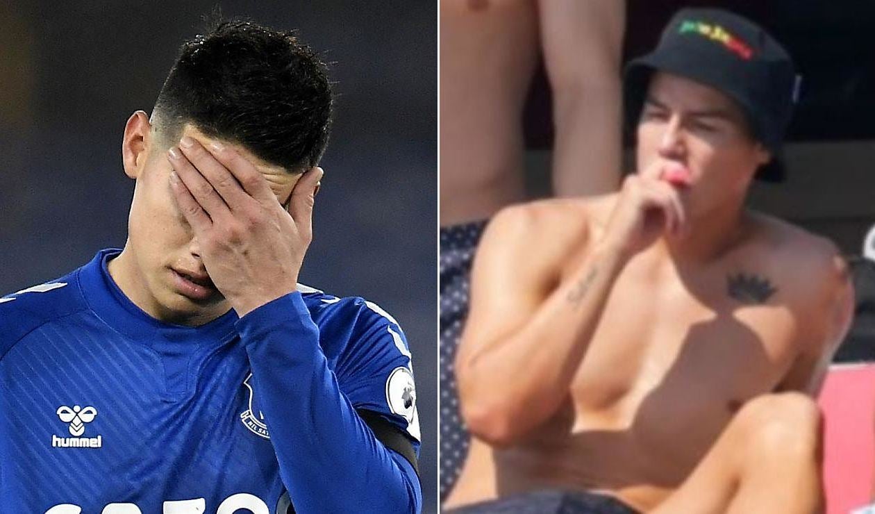 James Rodríguez hoy noticias, Everton, Premier League hoy