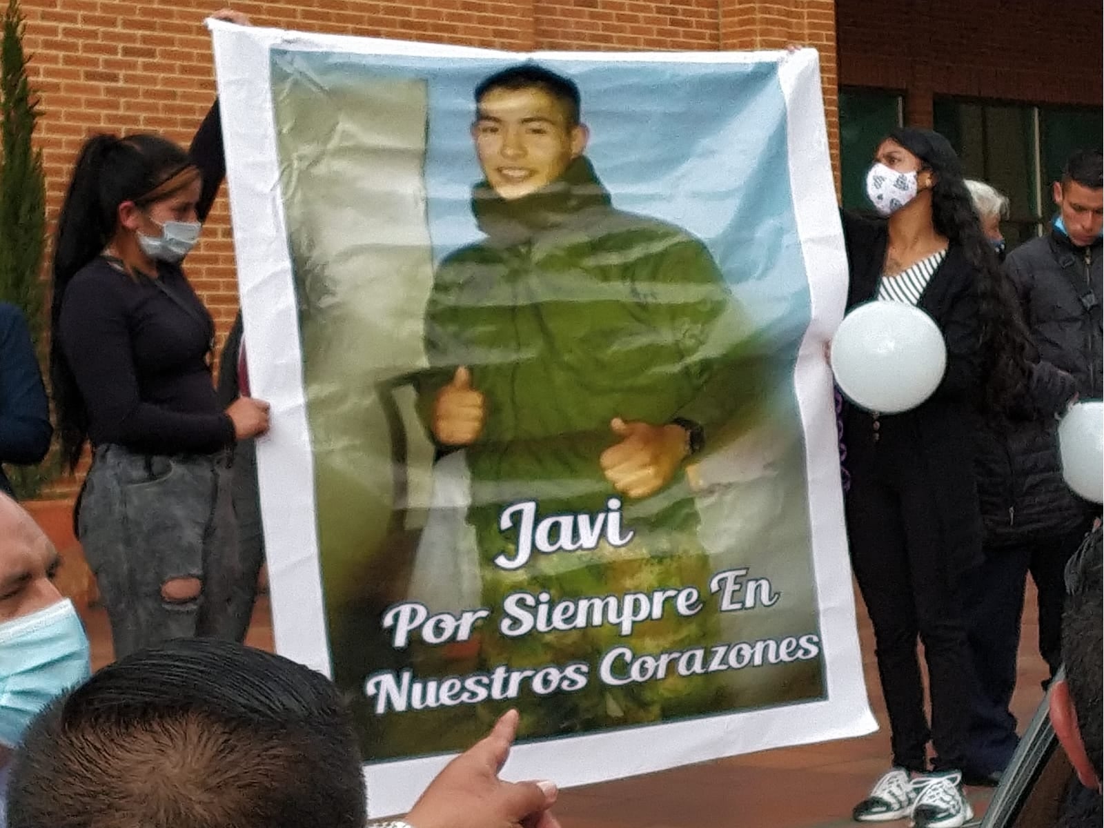 Fue sepultado el soldado Javier Steven Beltrán Sánchez