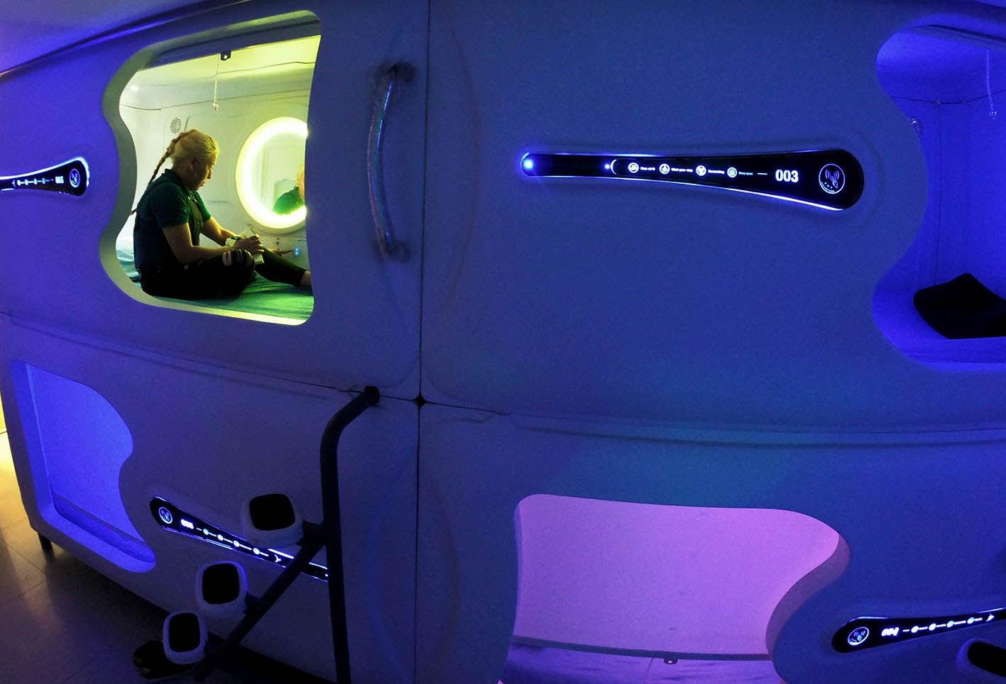 Cápsula descanso terminal