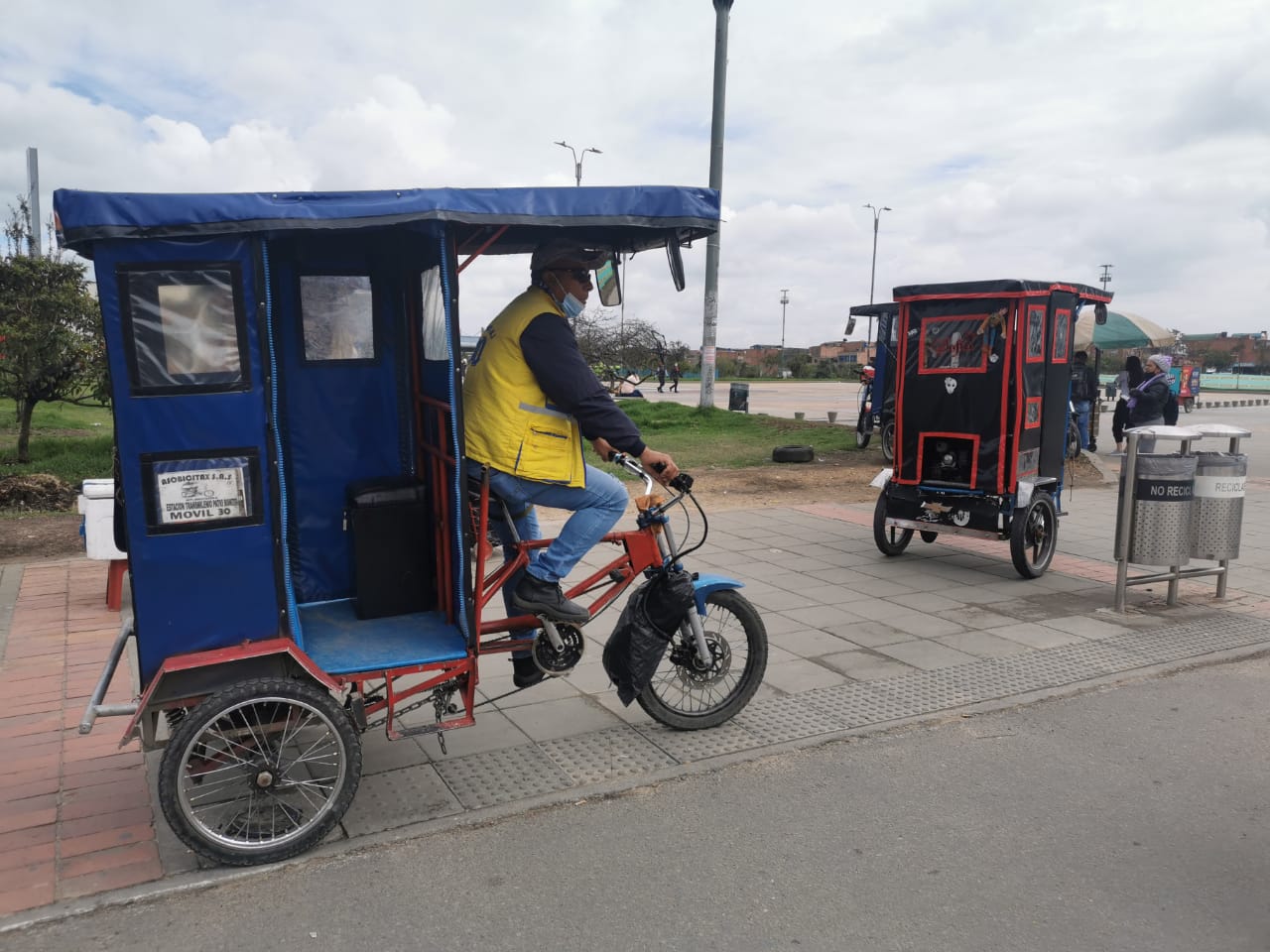 Bicitaxismo en Bogotá